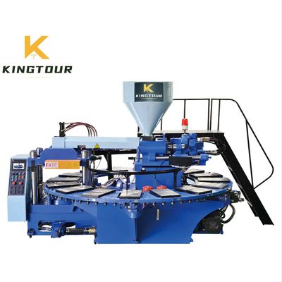 One Color Shoe Sole Making Machine PVC / TPR Sole Injection Molding Machine
