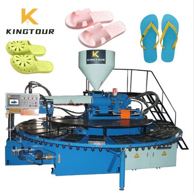 24 Station Slipper Making Machine Rotary PVC Air Blowing Machine KT-618