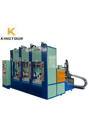10 Station EVA Shoes Injection Machine 380V / 220V Footwear Manufacturing Machine KT-6860