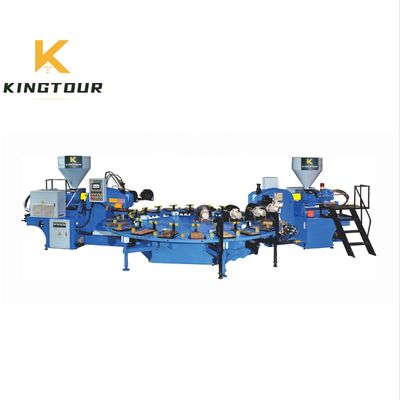 3 Station Static Injection Moulding Machines For making PVC TPU TR TPR shoe sole