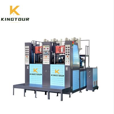 20 Stations Vertical Injection Machine Two Color PVC / TPR / TPU / TR Sole Injection Molding Machine