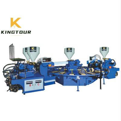 One Color Shoe Sole Making Machine PVC / TPR Sole Injection Molding Machine