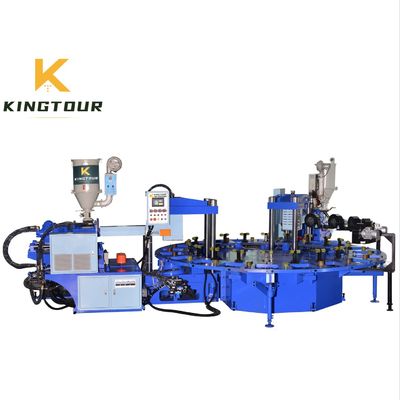 Two Color Shoe Sole Making Machine 380V / 220V TPU Sole Making Machine