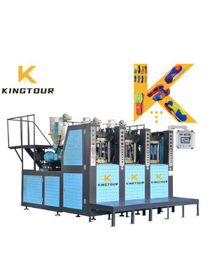 Static Injection Molding Machines 6 Station Shoe Sole Molding Machine For Making PVC TPU TPR Shoe Sole