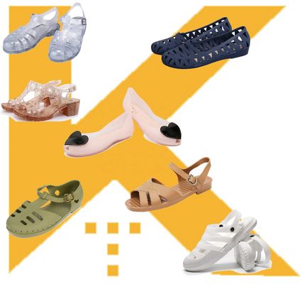 380V / 220V Plastic Sandals Making Machine 18500W PVC Footwear Making Machine
