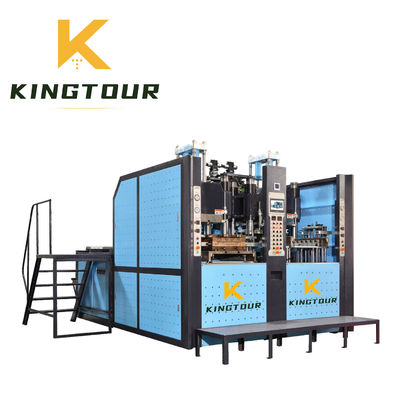 3 Station Rubber Sole Making Machine 61000W Rubber Sole Injection Machine KT-8583