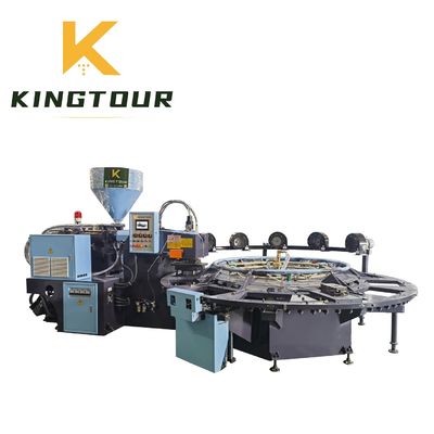 12 Station Shoe Sole Making Machine Two Color PVC TPR TPU Sole Injection Molding Machine