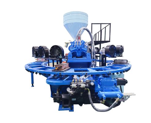 18500W PVC Slipper Making Machine 130 - 180 Pairs/hour Shoes Making Machines