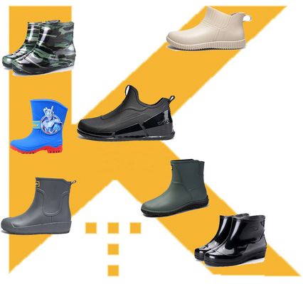 Rubber Gumboot Manufacturing Machine Single Double Color Shoes Injection Molding Machine