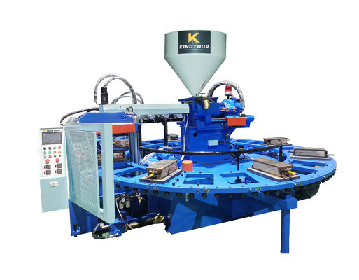 24 Station Slipper Making Machine Rotary PVC Air Blowing Machine KT-618