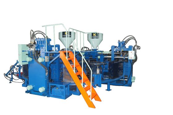 12 Station Gumboots Making Machine 1 Color Shoe Injection Molding Machines Automatic