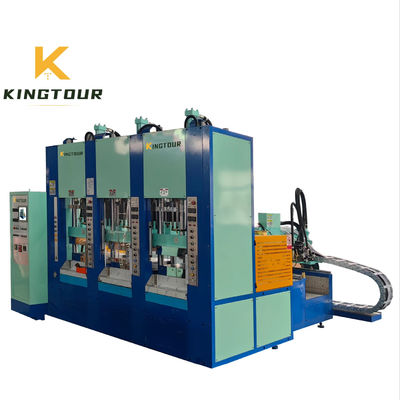 4 Station EVA Shoe Machine 130000W Shoe Sole Injection Moulding Machine KT-6864