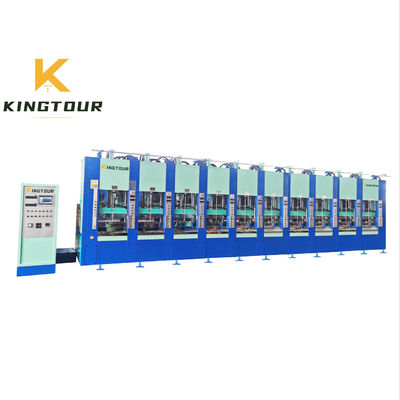4 Station EVA Shoe Machine 130000W Shoe Sole Injection Moulding Machine KT-6864