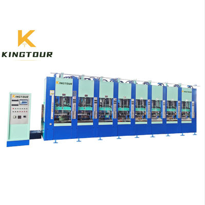 380V / 220V Shoe Injection Machine 8 Station EVA Slipper Machine  KT-6868