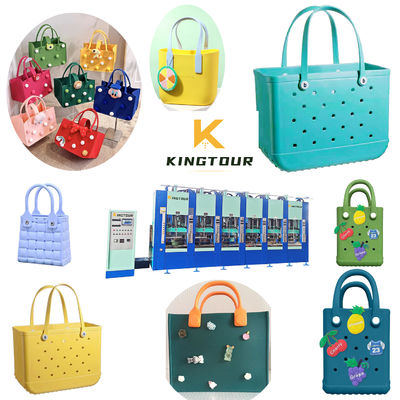 380V / 220V EVA Moulding Machine Bag Handbag Injection Molding Machine