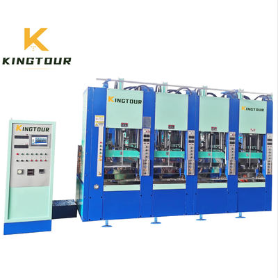 4 Station EVA Shoe Machine 130000W Shoe Sole Injection Moulding Machine KT-6864